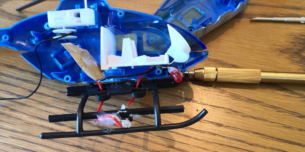 Improving a toy helicopter