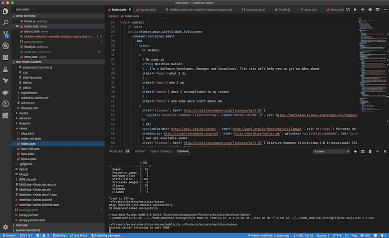 A Hidden Relaunch - Replacing a lot of jQuery code with some CSS